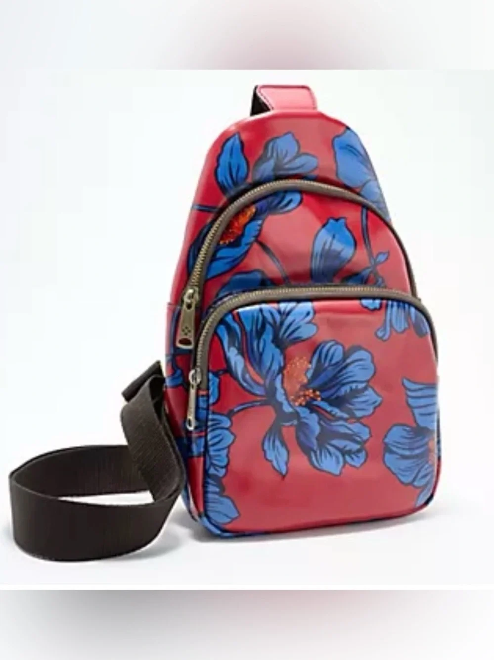 Patricia Nash Leather Kea Sling Bag No Callouts